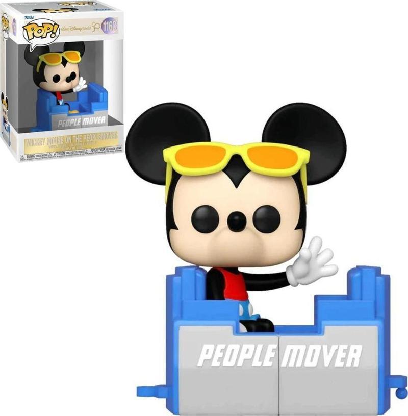 Funko Deluxe Pop 59507 Disney Walt Disney 50th Anniversary People Mover Mickey Figür No:1163