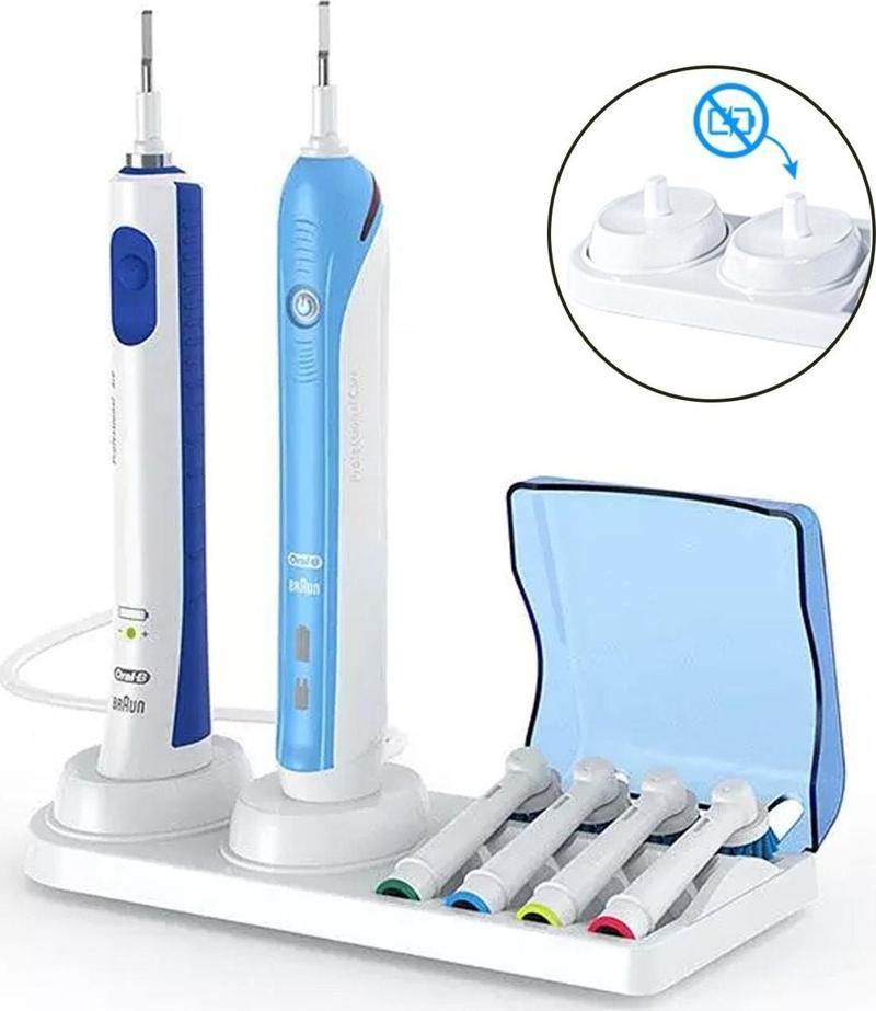 Şarjlı Diş Fırçası Standı, Oral B Şarjlı Ve Pilli Diş Fırçası İçin Stand Oral B Dekorarif Stand