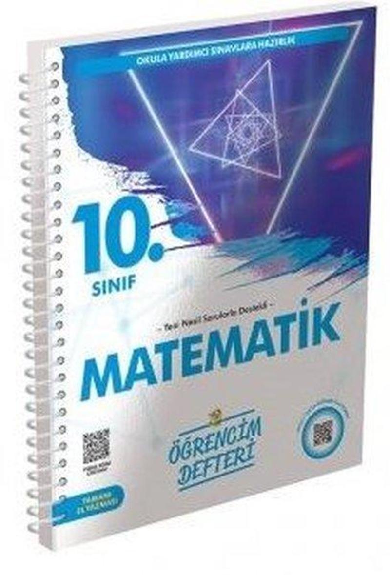 10.Sınıf Matematik Öğrencim Defteri