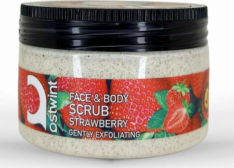 Scrub Jel Çilek Özlü Yüz Ve Vücut Peelingi 300 Ml