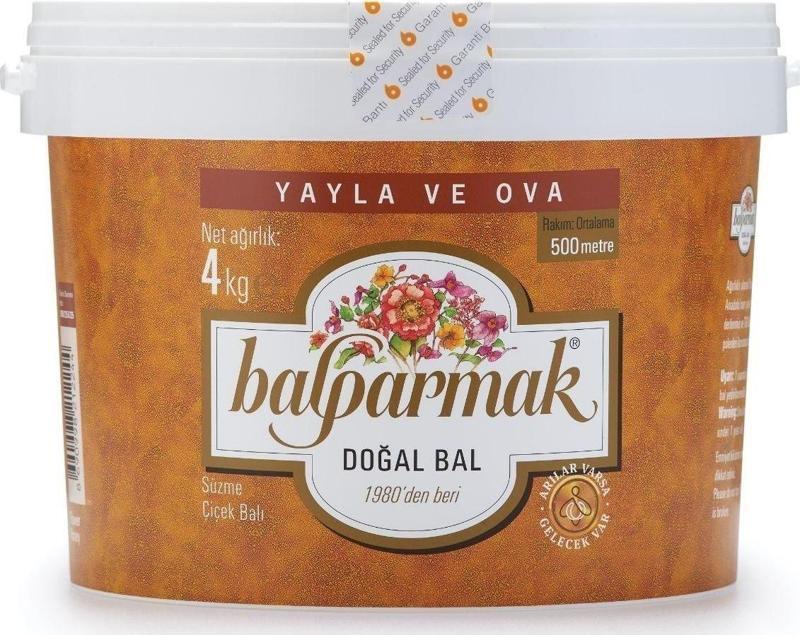 Bal Çiçek Yayla Ve Ova Kova 4 Kg