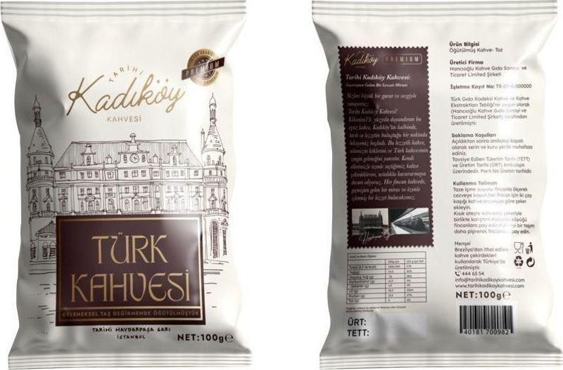 Premium Türk Kahvesi 100 Gram X 25 Adet