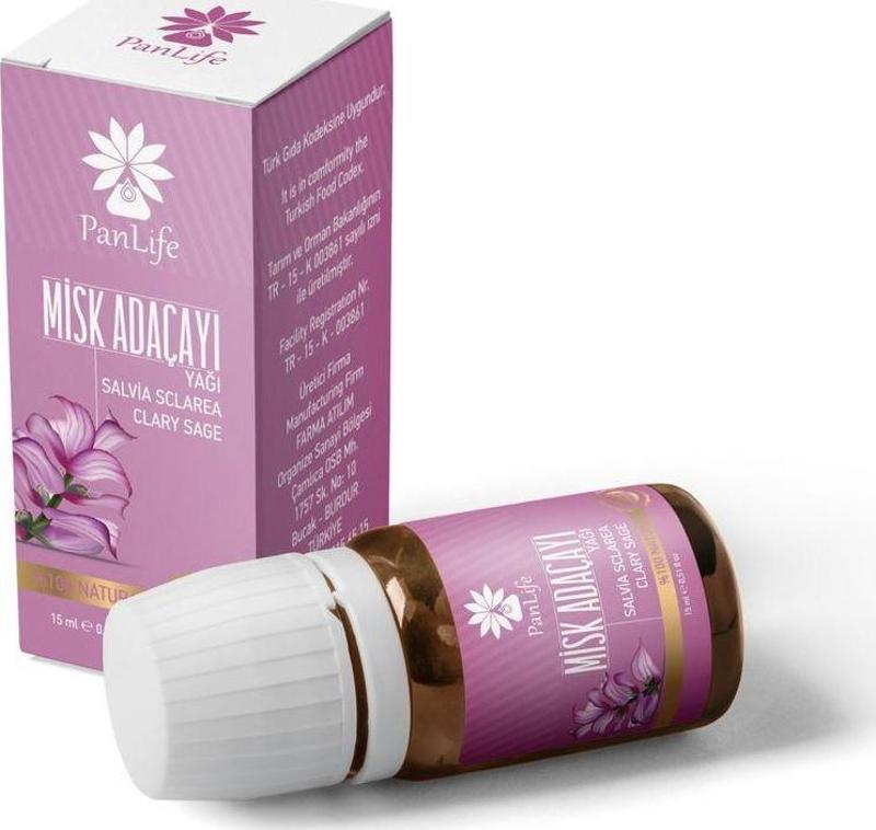 Misk Adaçayı Yağı 10 Ml %100 Saf Analiz Sertifikalı