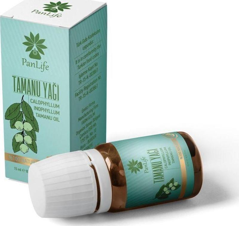 Tamanu Yağı 10 Ml  Saf Analiz Sertifikalı