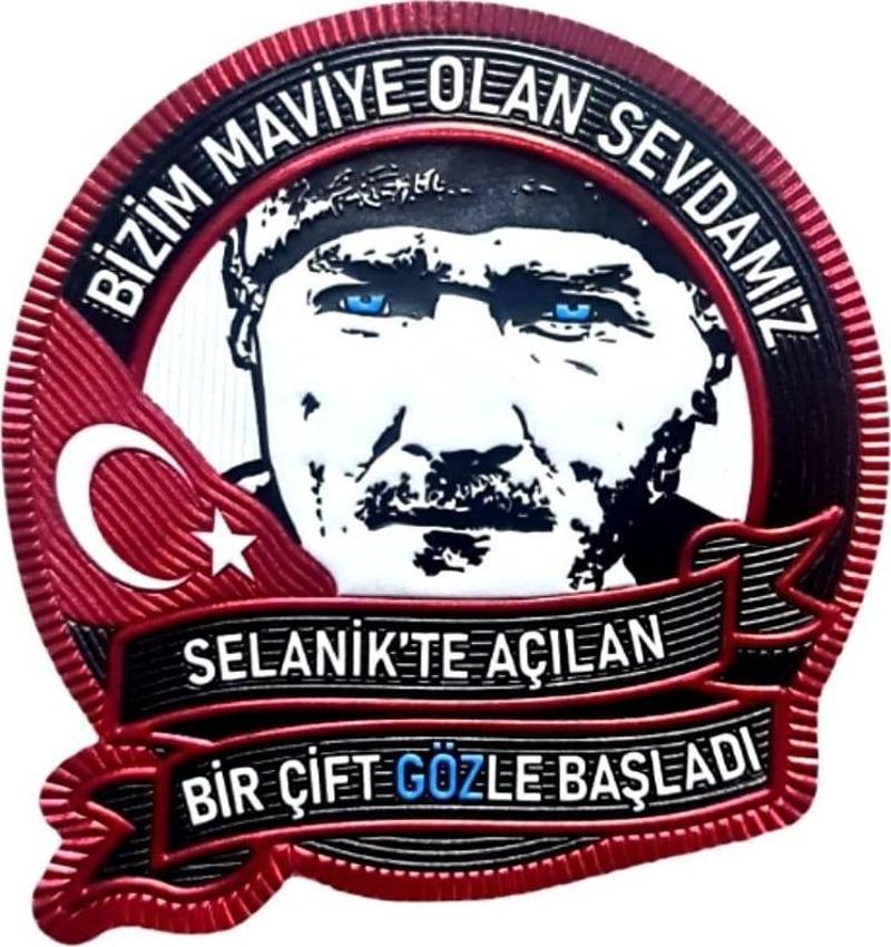 ATATÜRK  PEÇ , BİZİM MAVİYE OLAN SEVDAMIZ - Arma - TPU Patch