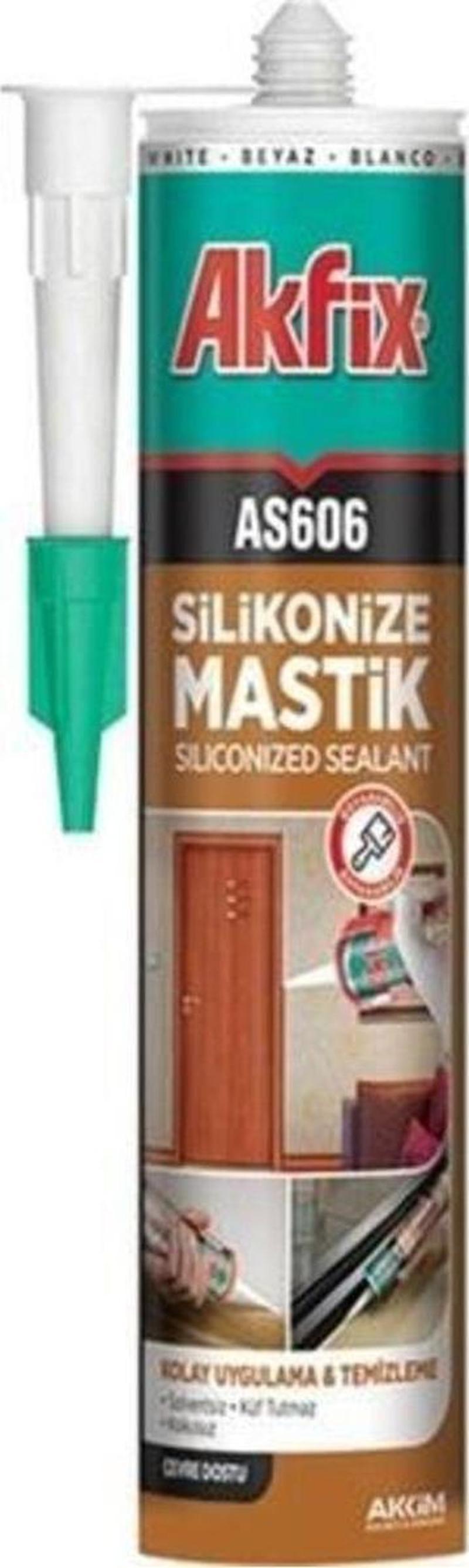 As606 Silikonize Akrilik Mastik 500 Gr Bej