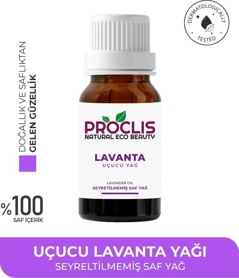 Lavanta Yağı, %100 Doğal Uçucu Yağ, Lavander Oil 10 ml Sprey Başlıklı