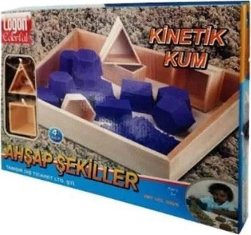 Kinetik Kum Ahşap Şekiller