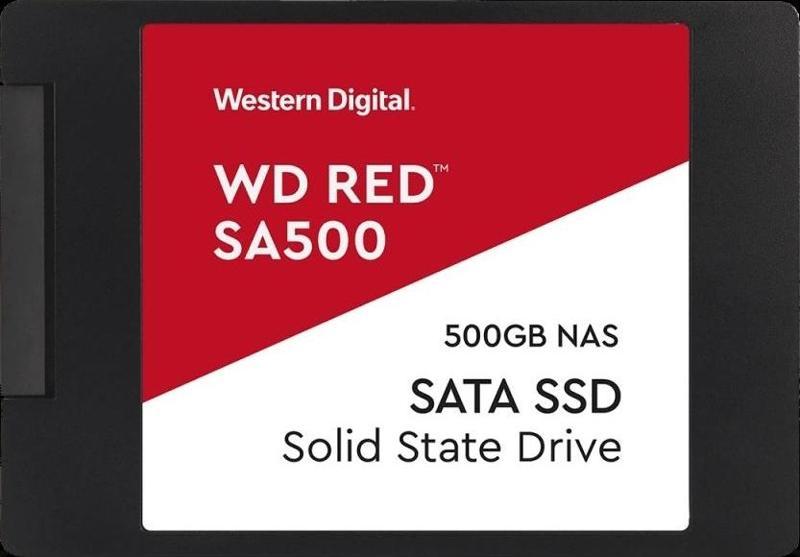 Wd Red Sa500, Wds500g1r0a, 500gb, 560/530, Server Ve Nas İçin Enterprise, 2,5&quot; Sata, Ssd