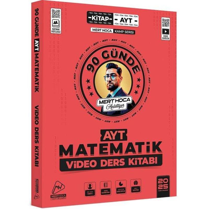 2025 90 Günde AYT Matematik Kampı Video Ders Kitabı