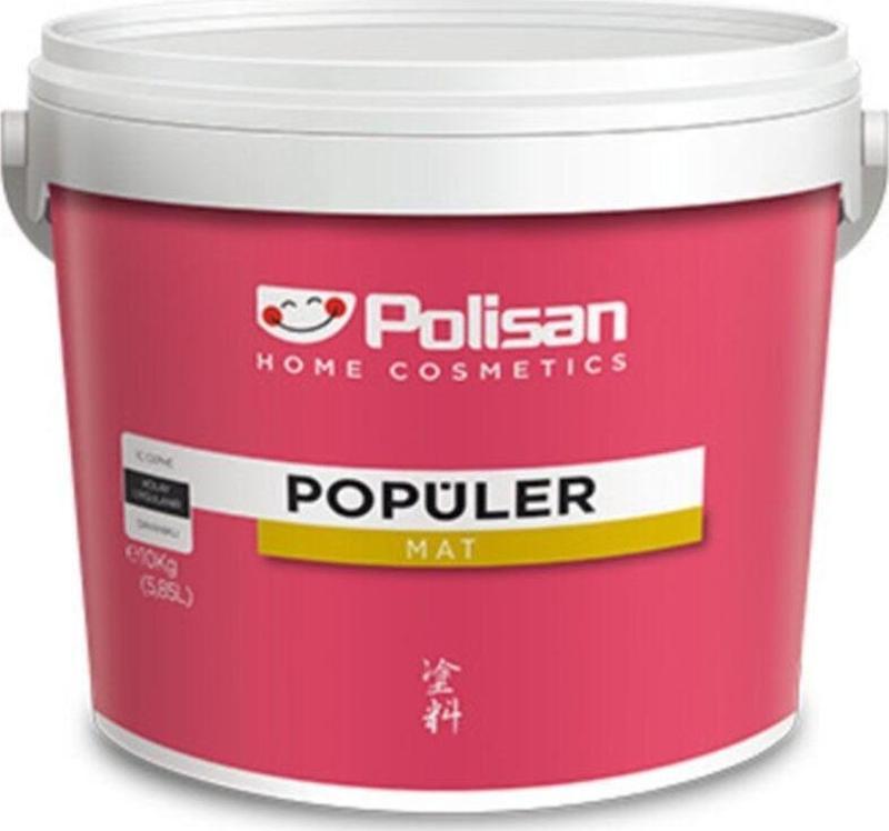 Popüler Plastik Iç Cephe Boyası 3 Kg Kumsal Beji