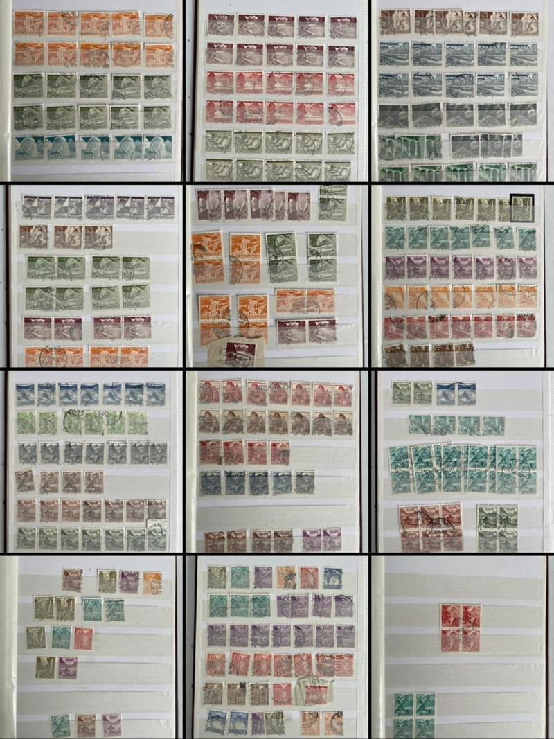 Helvetia İsviçre Pul Koleksiyonu Albümü 300 Adet - Yabancı Pul 064
