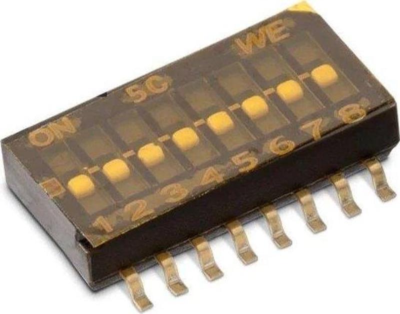 Würth Elektronik 416131160805 DIP/SIP Switch 10 Adet