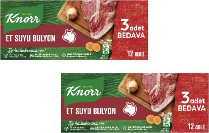 Et Suyu Bulyon 120 Gr. 12'Li 2 Adet