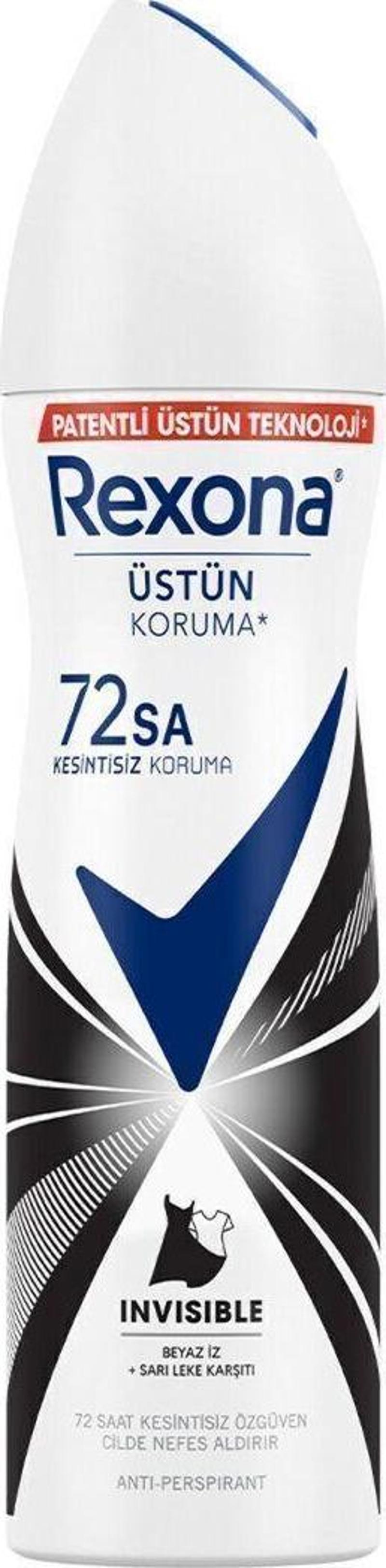 Kadın Sprey Deodorant Invisible Beyaz Iz Sarı Leke Karşıtı 150 Ml