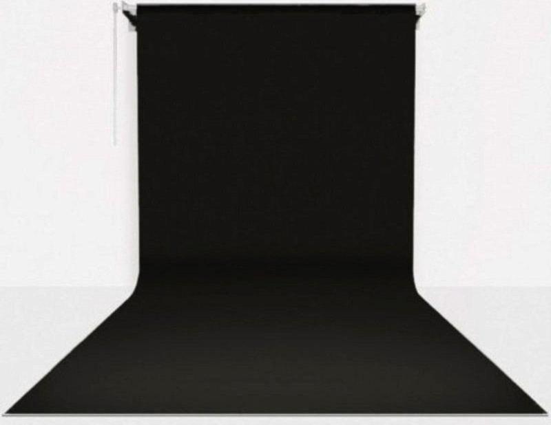 Stüdyo Teknik 270Cm X 580Cm Sonsuz Siyah Fon Perdesi Seti