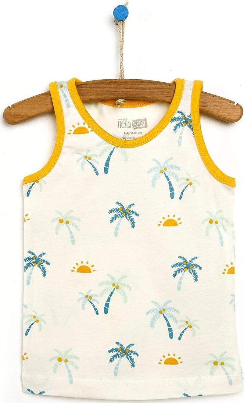 HelloBaby Basic Erkek Bebek Atlet Tshirt