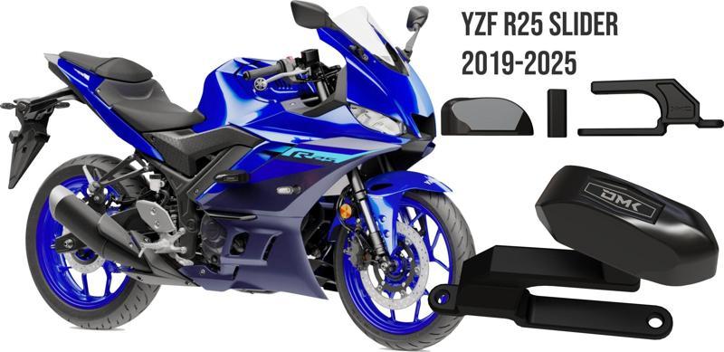 - YAMAHA YZF R25 SLIDER GRENAJ KORUMA (2019-2025)