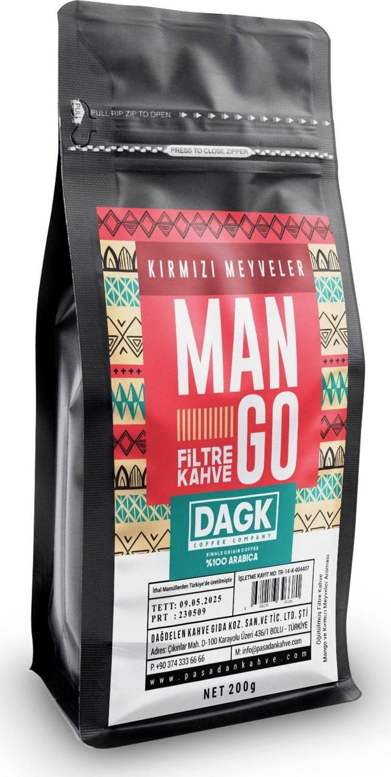 Filtre Kahve Mango Ve Kırmızı Meyveler Aromalı 200gr