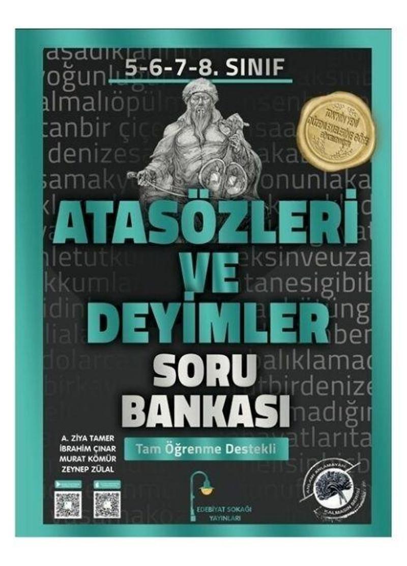 Edebiyat Sokağı 8. Sınıf Atasözleri ve Deyimler Soru Bankası