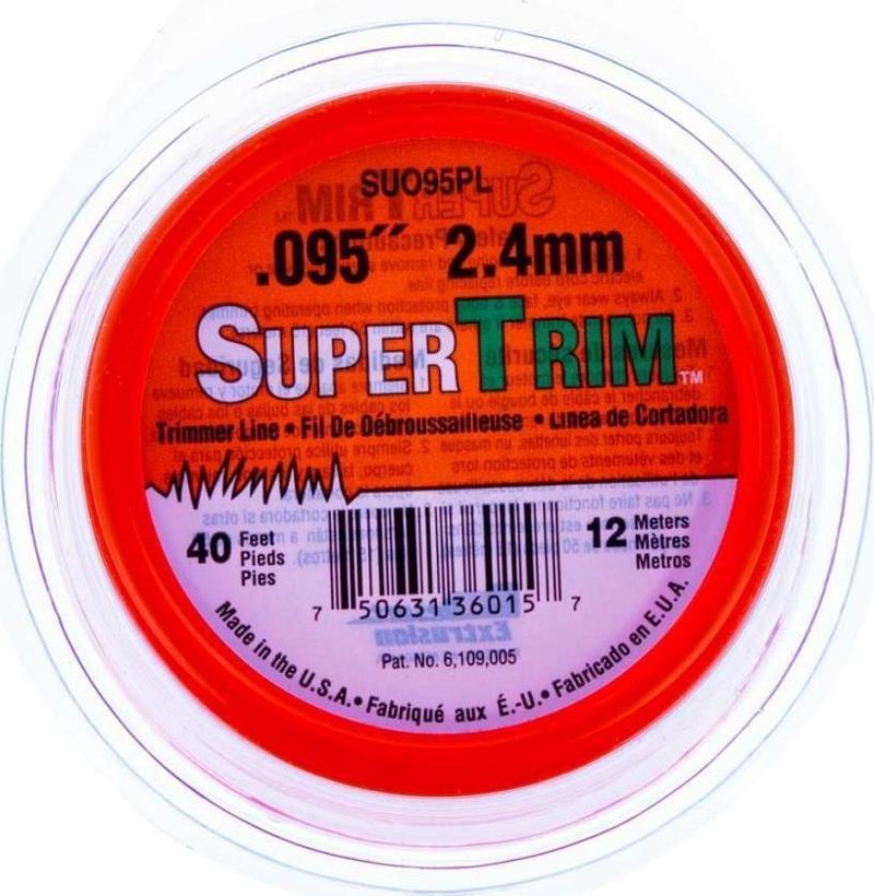 Super Trim Misina Elektrikli Tırpan Misinası 2.4 mm 12m Yuvarlak