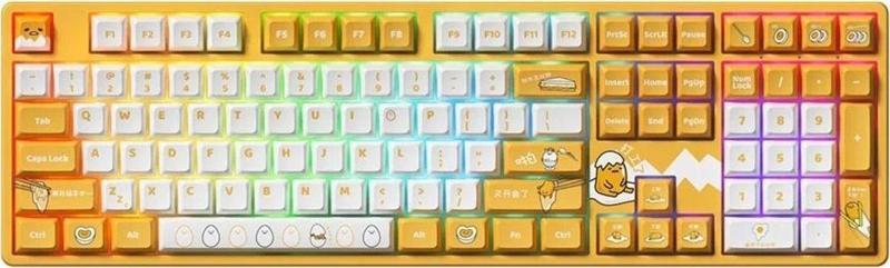 Gudetama 5108 Se Rgb Kablosuz Hotswap Mekanik Gaming Klavye