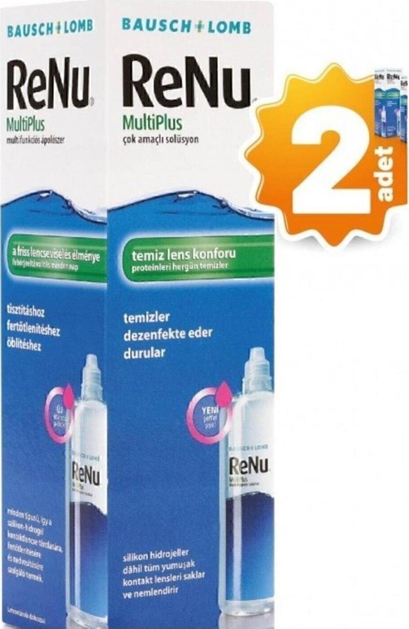 Multiplus Lens Solüsyonu 360 Ml | 2 Adet