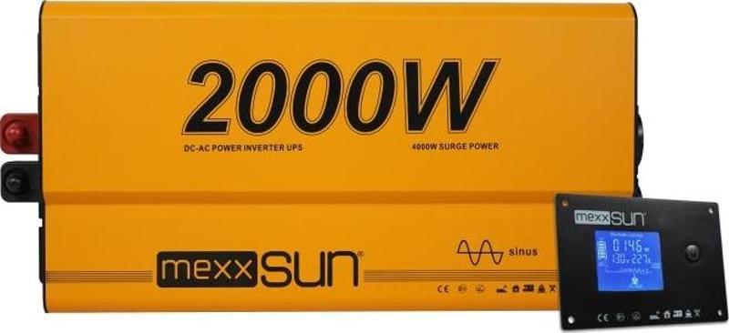 Tam Sinüs UPS (Remote Ekran) 12V 2000W