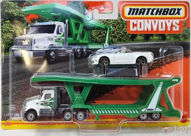 Convoys - Western Star Cab & MBX Auto Transporter Trailer  '16 Chevy Camaro Convertible-HLM