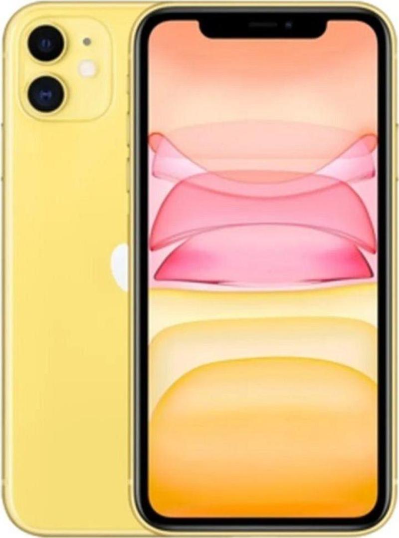 Yenilenmiş İphone 11 128 Gb Sarı B Grade ( 12 Ay Garantili )