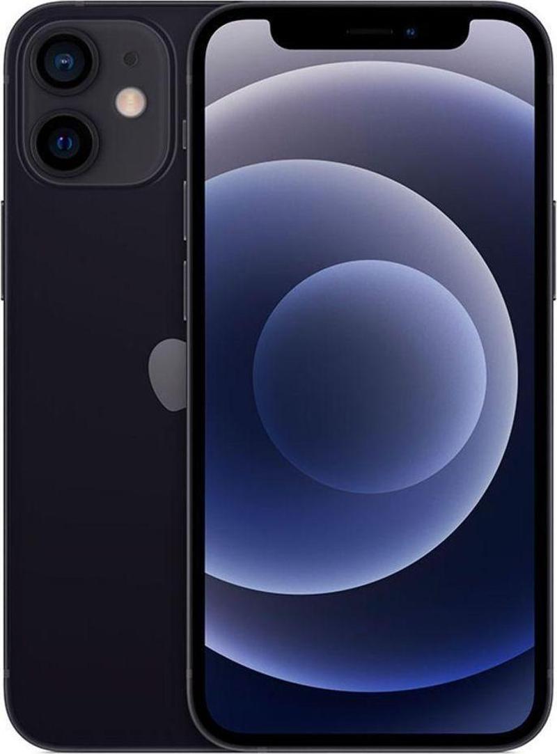 Yenilenmiş İphone 12 Mini 64 Gb Siyah B Kalite