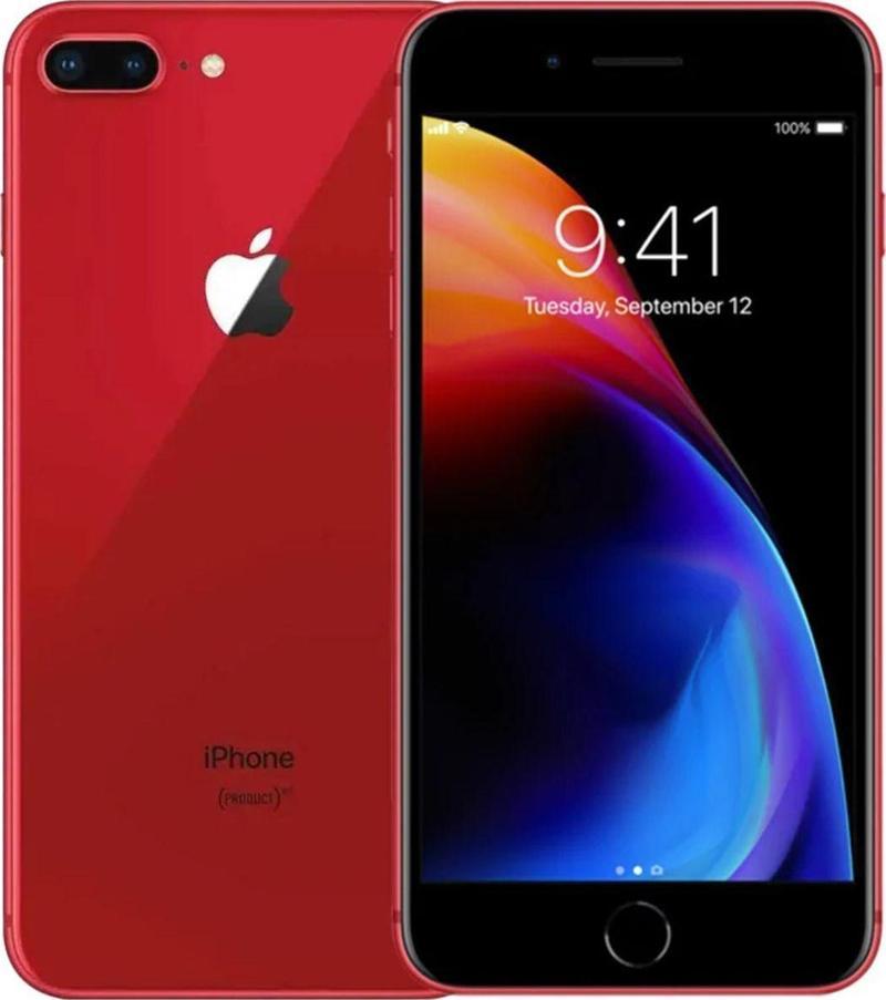 Yenilenmiş İphone 8 Plus 256 Gb Kırmızı B Kalite (12 Ay Garantili)