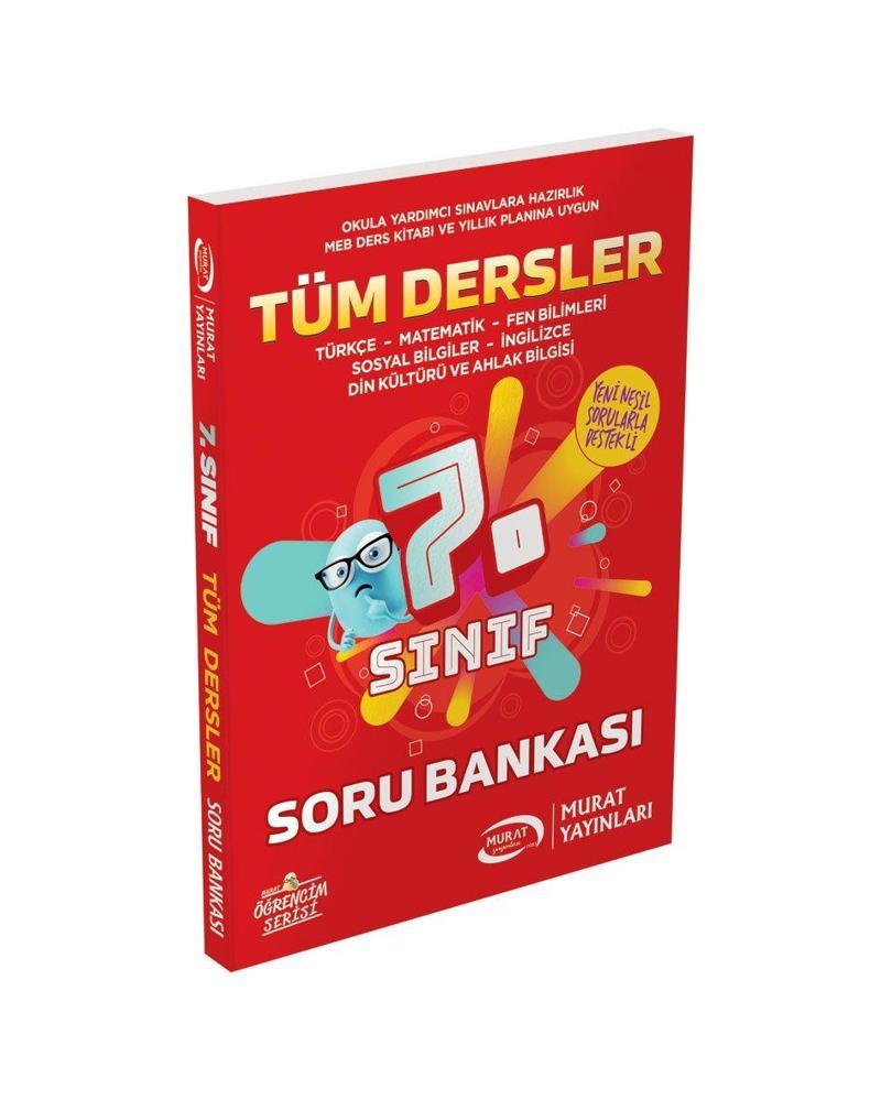 7.Sınıf Tüm Dersler Soru Bankası - Murat Yayınları