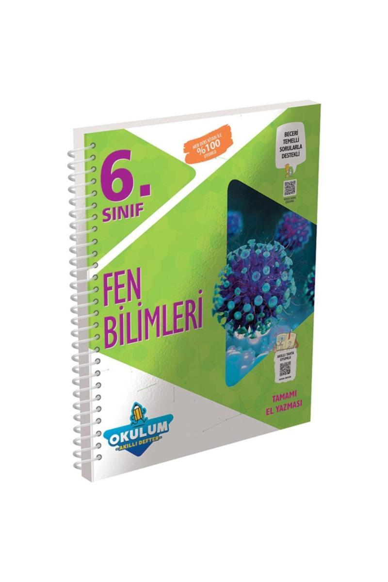 6. Sınıf Fen Bilimleri Okulum Akıllı Defter - Murat Yayınları