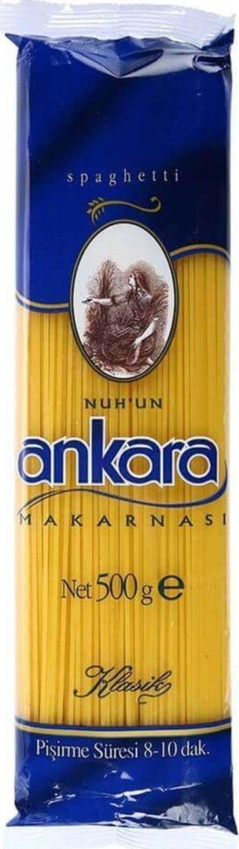 Ankara Makarna Spagetti 500 Gr ( 10 Adet)