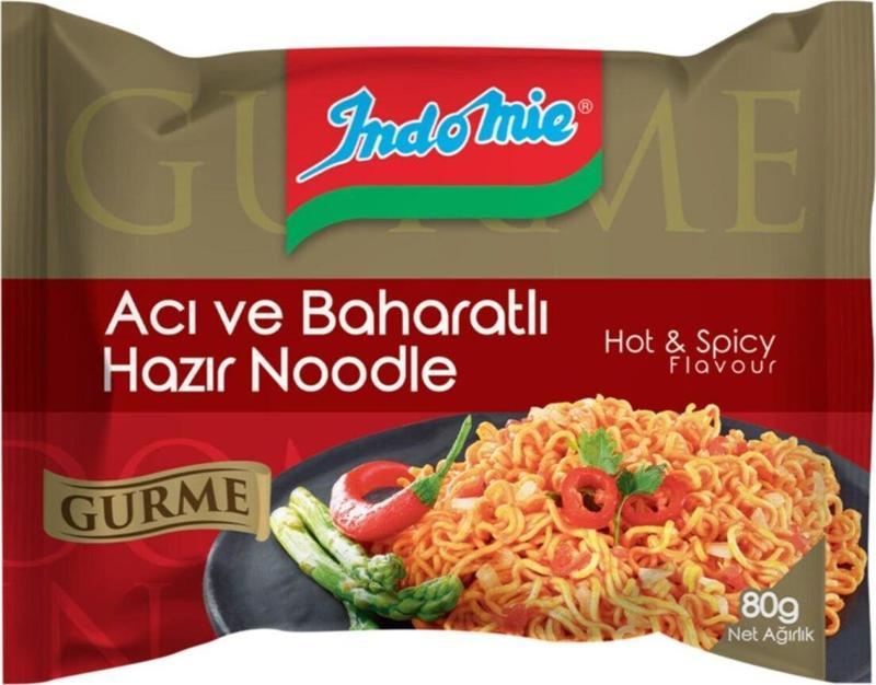 80 Gr. Gurme Serisi Acı Ve Baharatlı Noodle 40'Lı Set