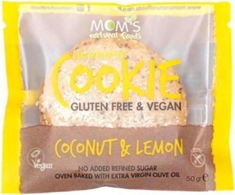 Mom'S Glutensiz Cookie Coconut & Lemon 50 G