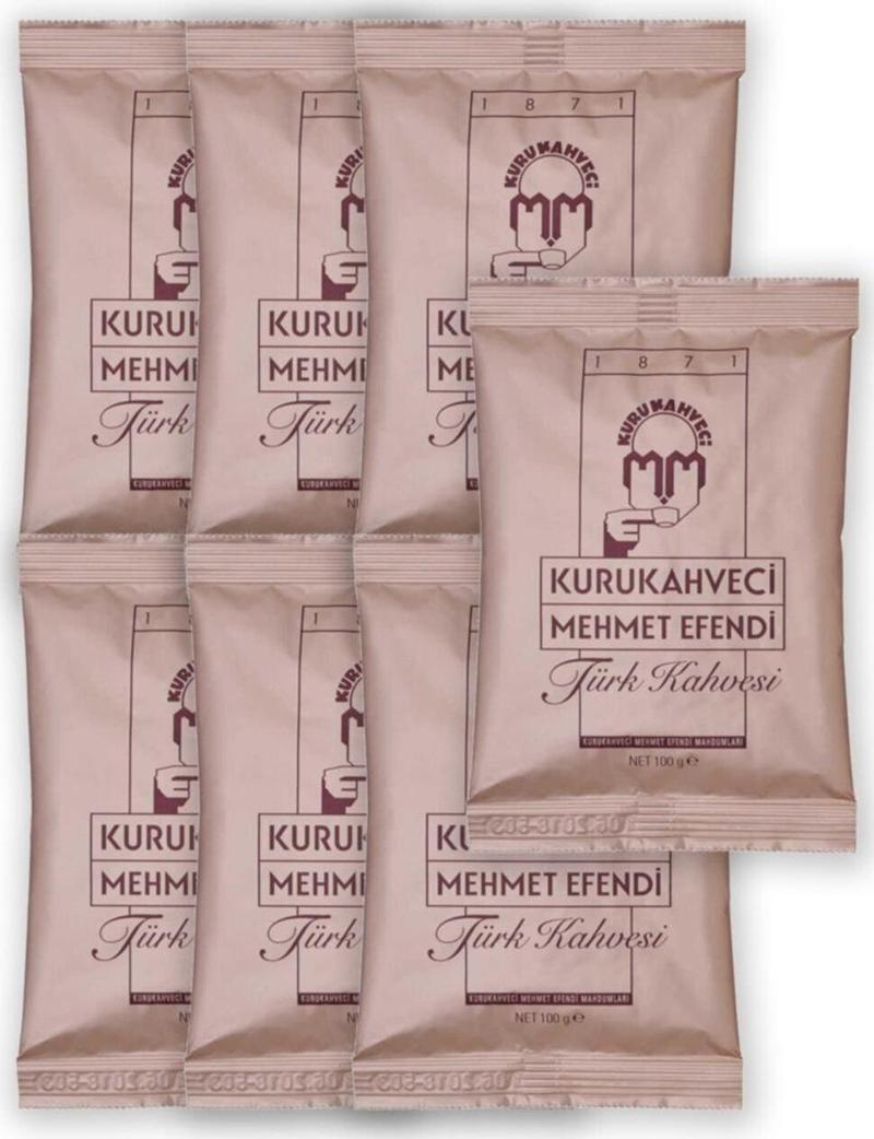 Türk Kahvesi 100 G Folyo Ambalaj X 7 Adet 8690627021209