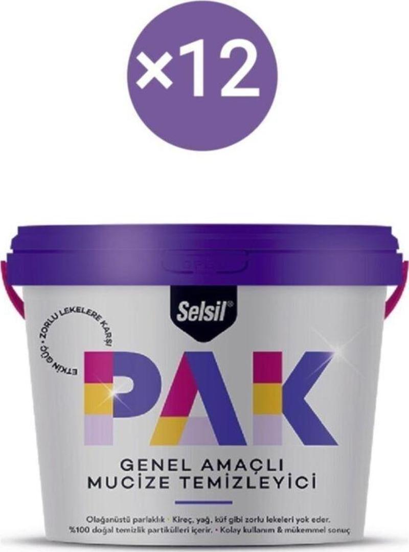 Pak Genel Amaçlı Mucize Temizleyici 12'Li