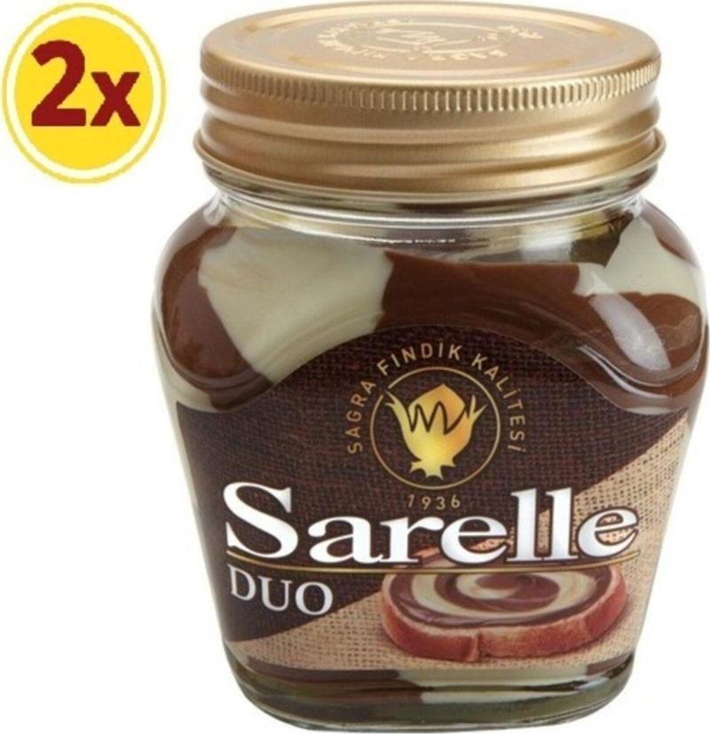 Duo Kakaolu-Vanilyalı Fındık Kreması 350 Gr 2 Adet