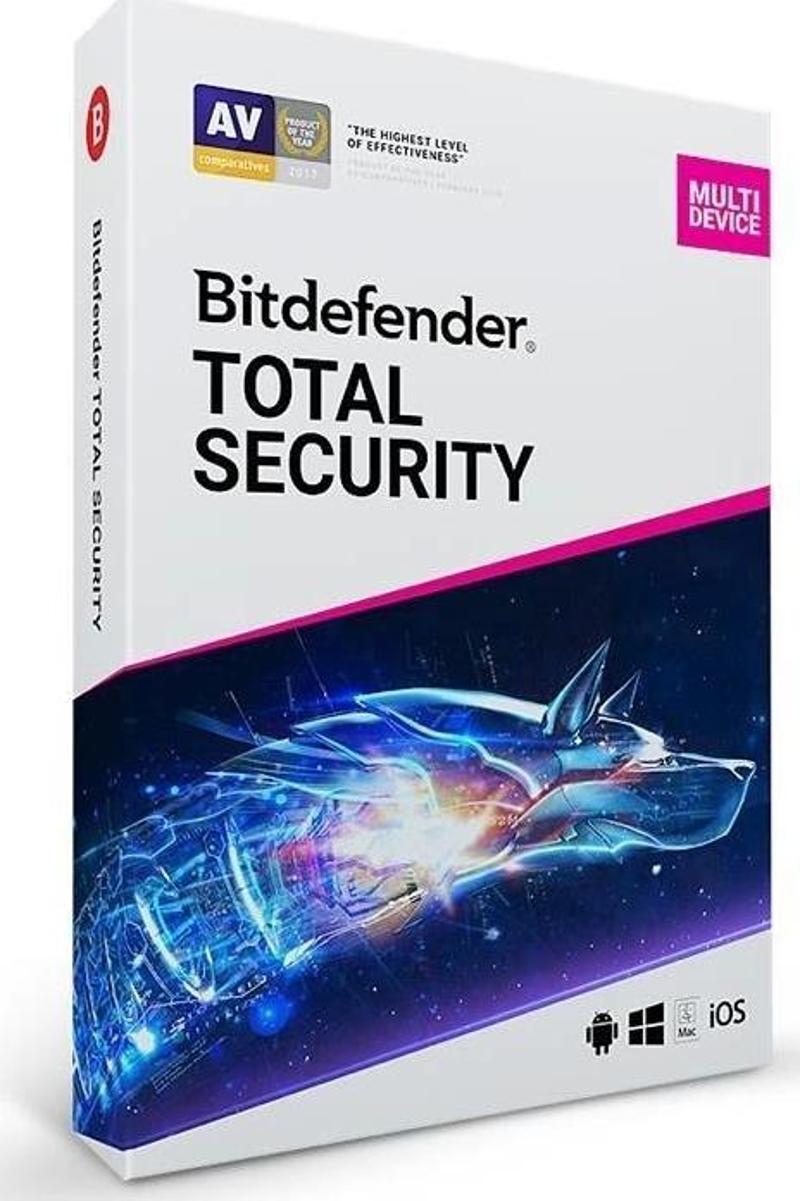 ONTECH - Bıtdefender Total Securıty 5kull. 1yıl Kutu