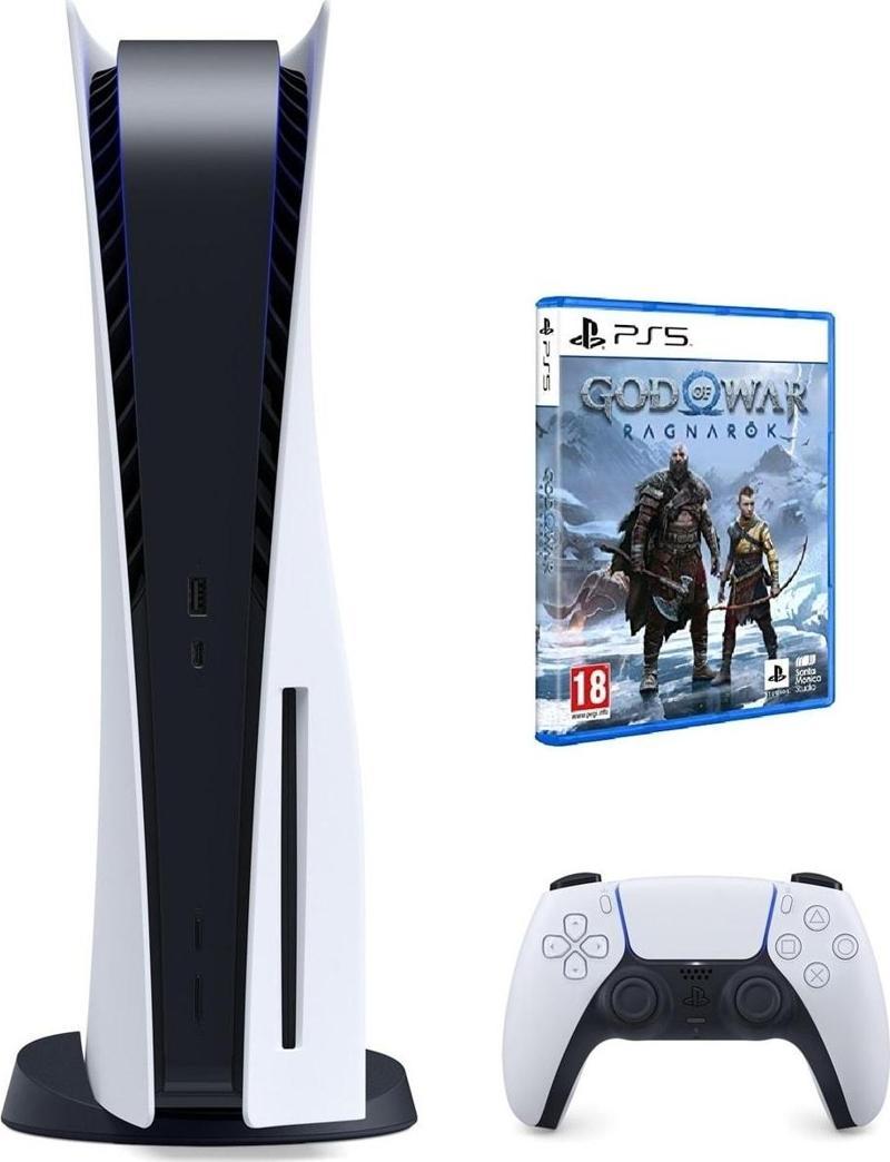 Playstation 5 ( Ithalatçı Garantili) + Ps5 God Of War Ragnarok Oyun