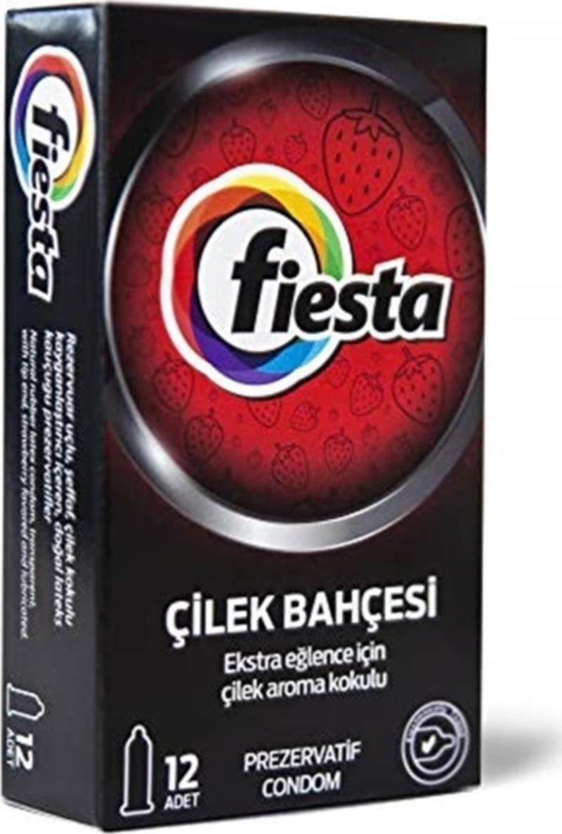 Çilekli Prezervatif, 12'Li Kategori: Prezervatif