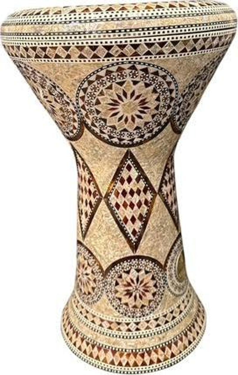 EL-FAN SEDEF İŞLEMELİ DÖKÜM DARBUKA  JZ02