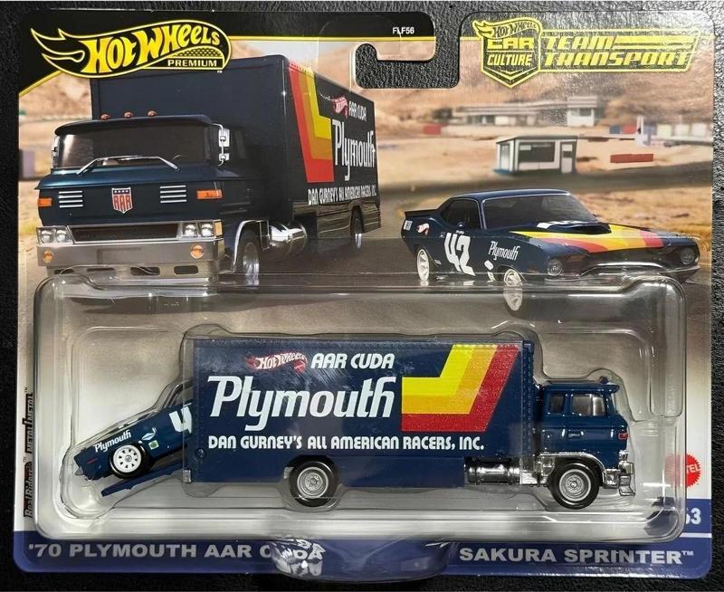 Premıum Team Transport 70 Plymouth Cuda Sakura Sprinter