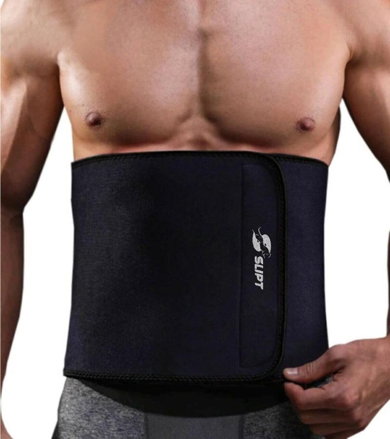 Unisex Zayıflama Bel Korsesi Göbek Bel Inceltici Sporcu Korse Siyah Standart