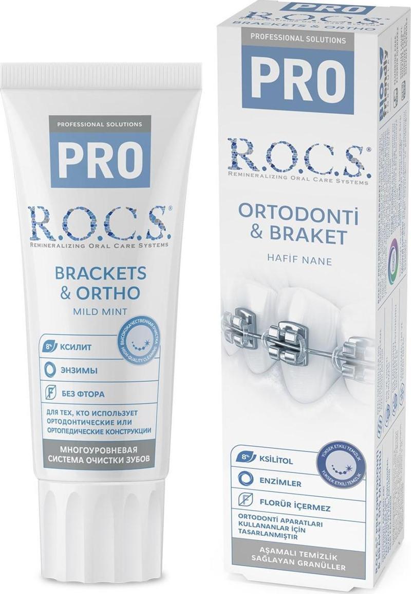 PRO BRACKETS & ORTHO DİŞ MACUNU (74g)