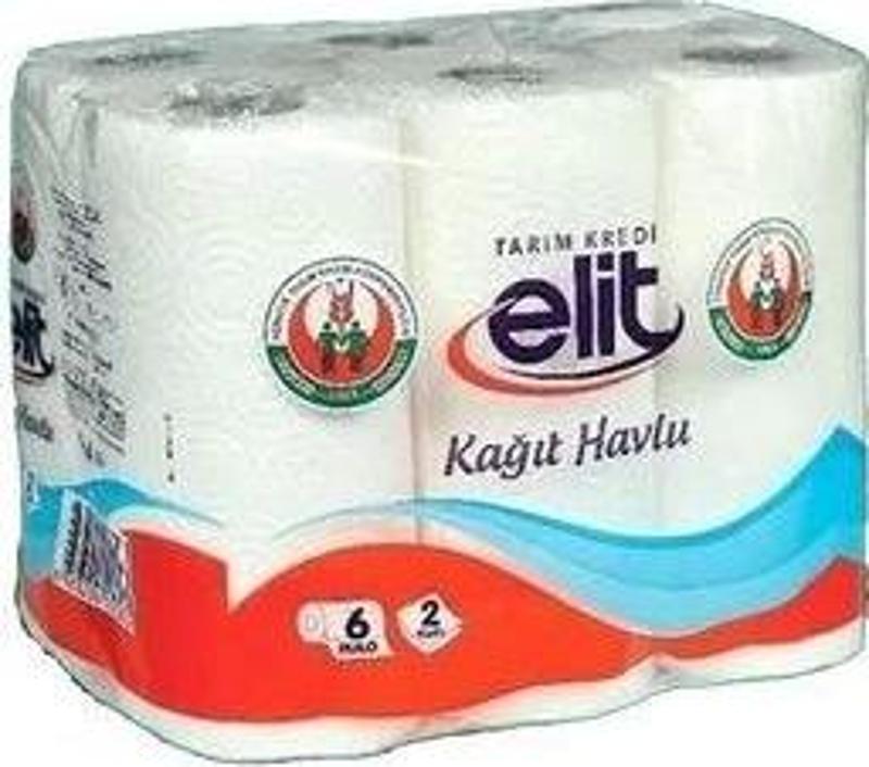 TK ELİT KAĞIT HAVLU 2 KATLI 6 LI