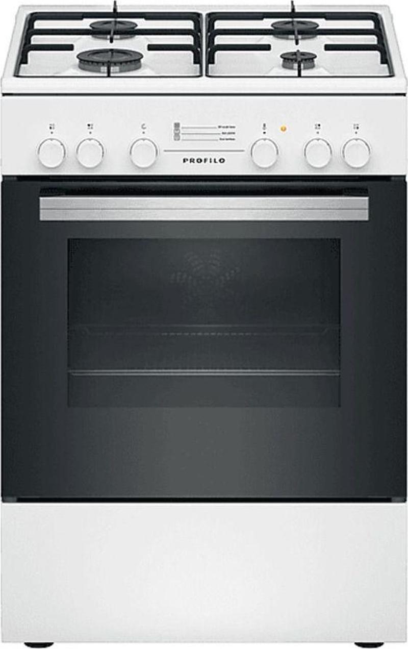 F0TSR13DBD Gazlı Elektrikli Beyaz Solo Fırın