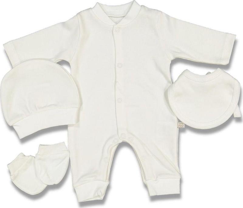 Baby 55 Cm Prematüre Bebek Beyaz Renk 5 Parça Hastane Çıkışı 90392